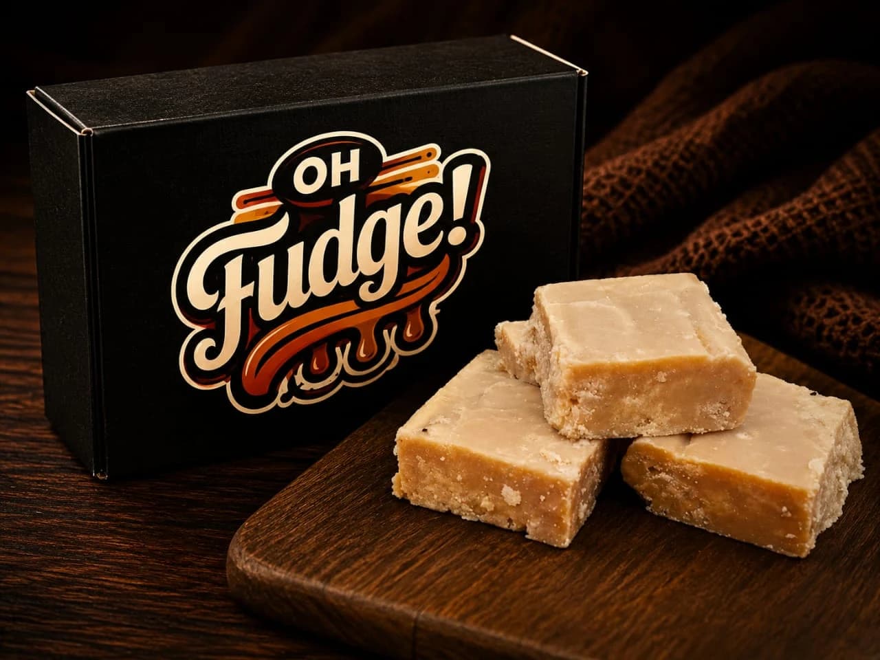 Salted Caramel handmade fudge